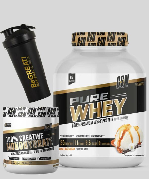 GSN - Pure Whey + Créatine Monohydrate - Image 3