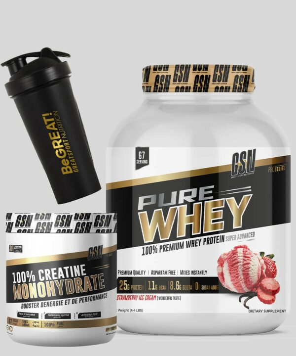 GSN - Pure Whey + Créatine Monohydrate - Image 2