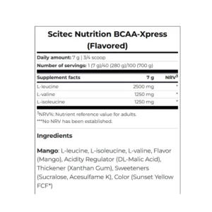 SCITEC-Bcaa Express-280g - Image 3