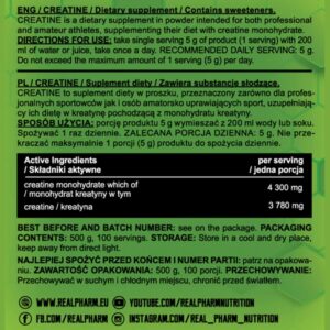 Créatine Monohydrate - Real Pharm | 150g - Image 2