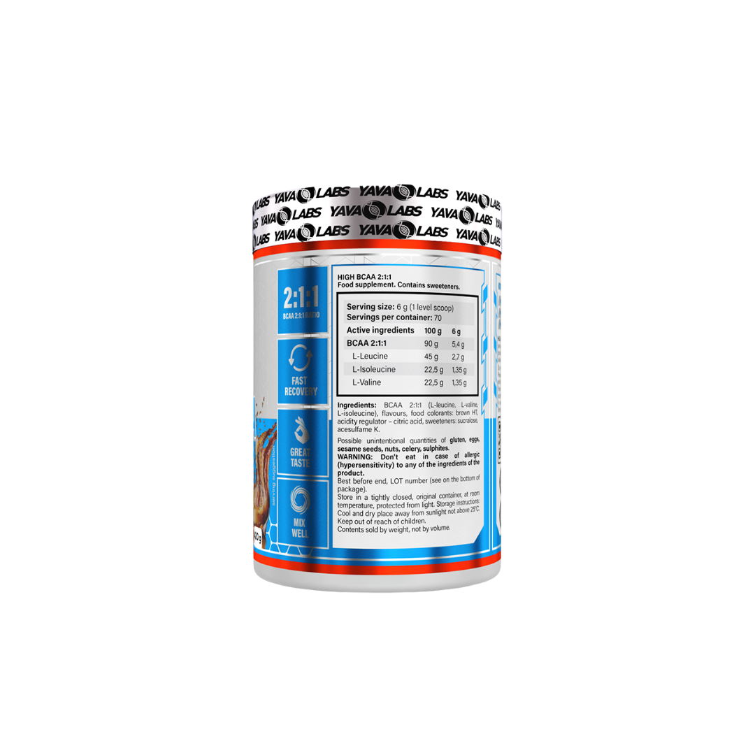 YAVA LABS | HIGH BCAA 420GR - Image 2