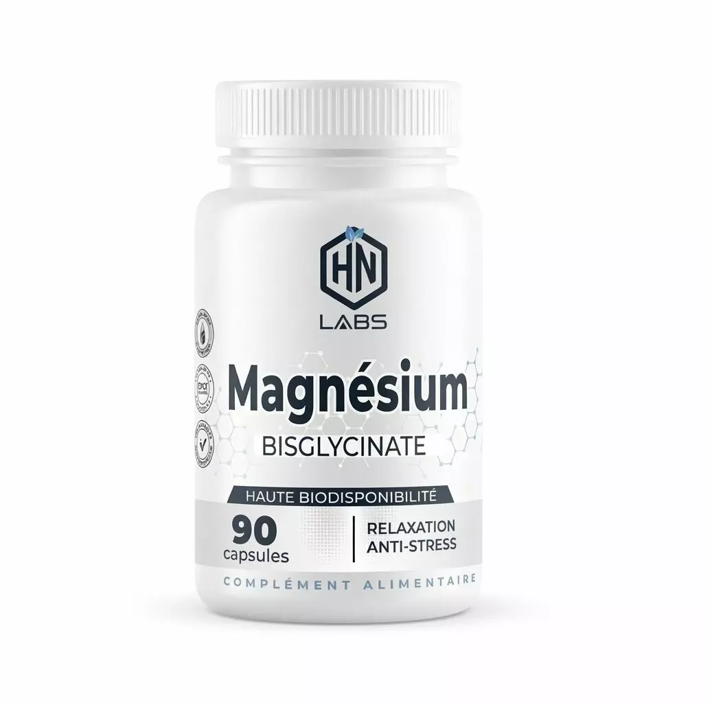 Magnésium Bisglycinate - HN Labs - 90 capsules