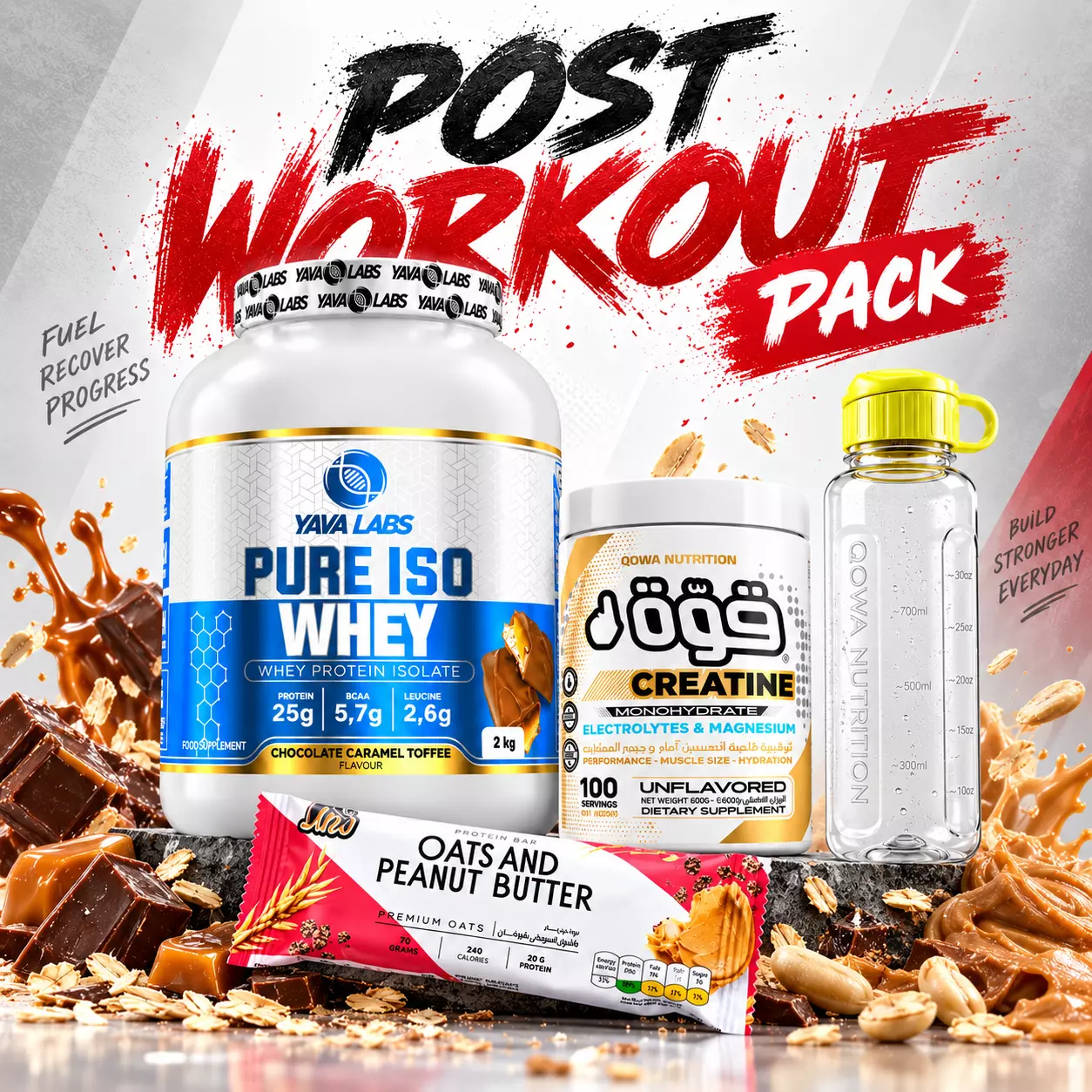 Post Workout Pack | Pure Iso Whey 2kg + Creatine Monohydrate 600g